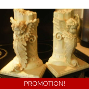 Beautiful Large Cherub Bookends