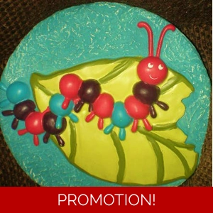 Caterpillar stepping stone