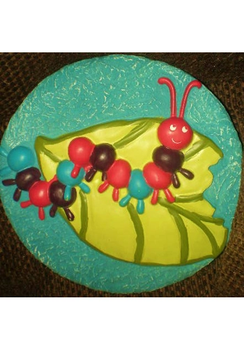 Caterpillar stepping stone