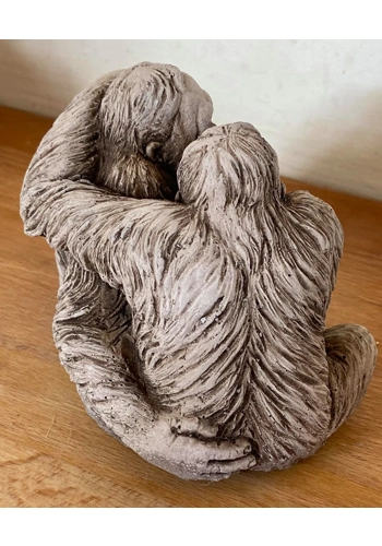 Latex mould for making this pair of Orangutans