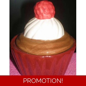 Cupcake topped with berry