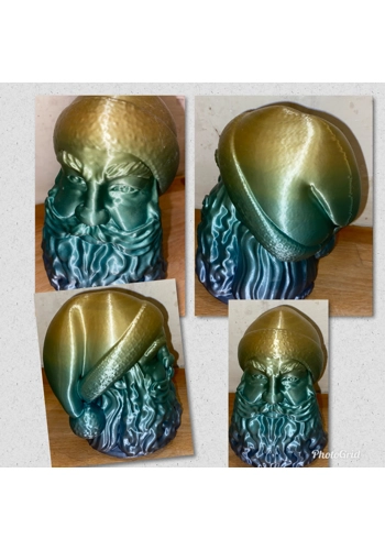 Latex mould for making this Lovely Santa Head