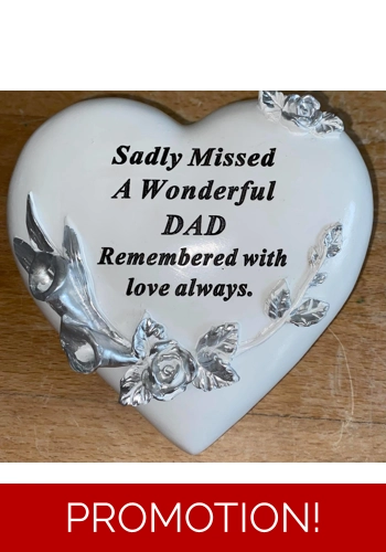 Latex mould for making this Dad Memorial