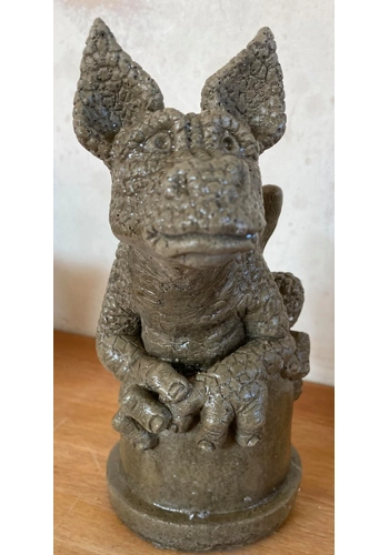 Latex mould for making this lovely Dragon on pot