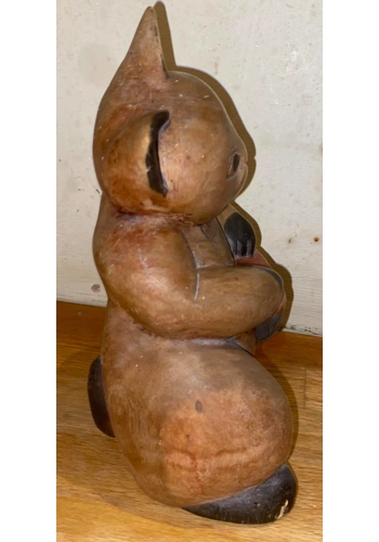 Latex mould for making this Drumming cat