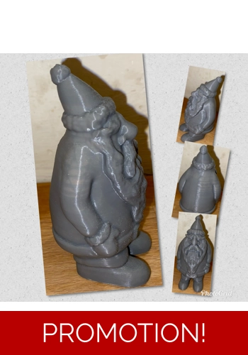 Latex mould for making this small Santa