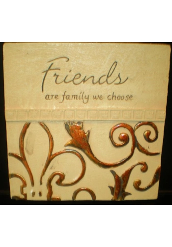 Friends plaque/stepping stone