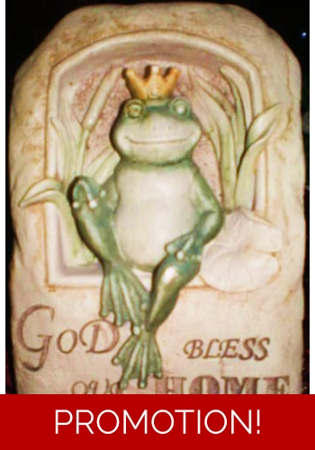 God Bless Our Home Garden ornament