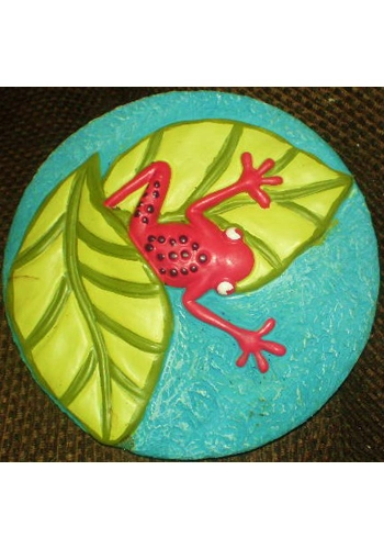 Frog stepping stone