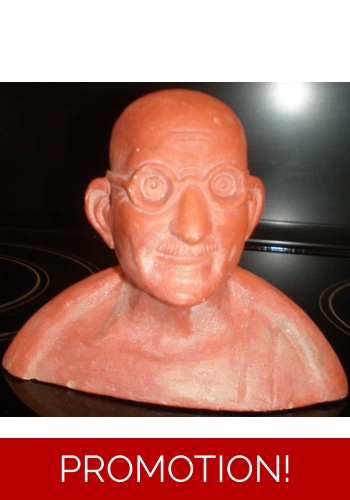 Ghandi Candle/Ornament