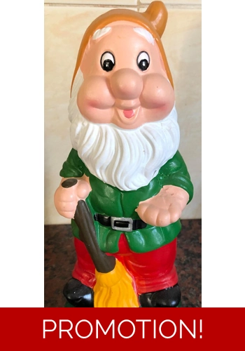 Latex Mould for Making this Gnome with Brush