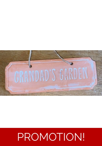 latex mould for making this Grandads Garden plaque
