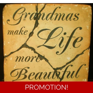 Grandmas Make Life More Beautiful stepping stone