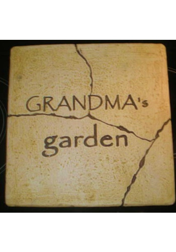 Grandmas Garden Stepping Stone/Plaque