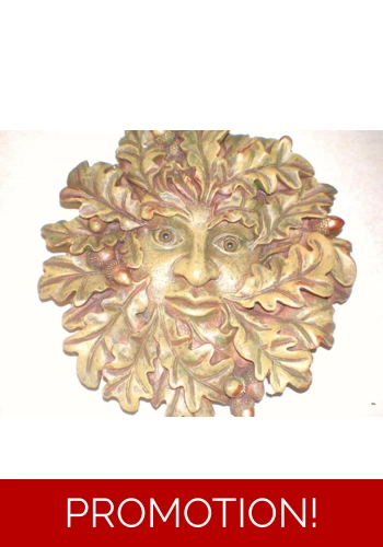 Greenman Wall Plaque