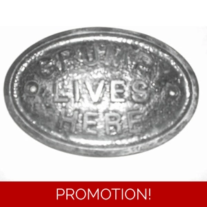 Grumpy Lives Here Plaque