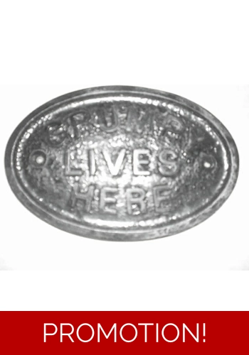 Grumpy Lives Here Plaque