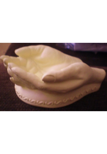 Cupped hands bowl/ornament