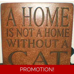 Humerous Cat Coaster