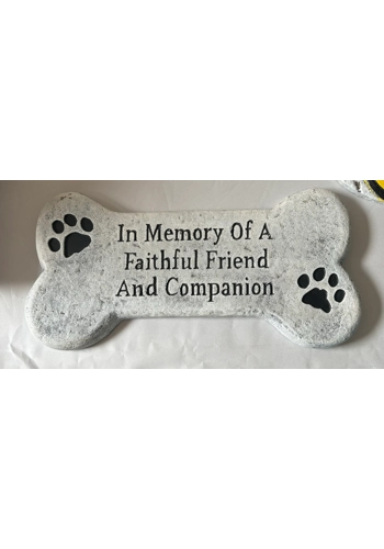 Latex mould for making this Large Pet memorial