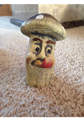 Cute mushroom man mould