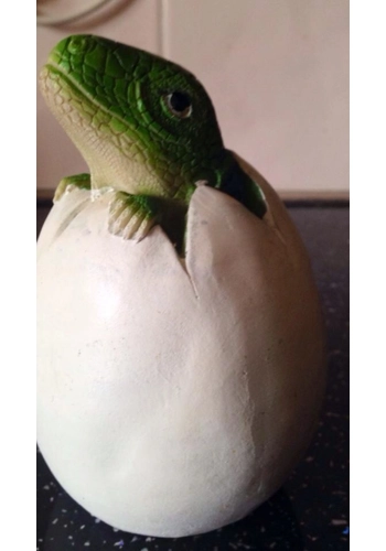 Hatching dinosaur egg mould