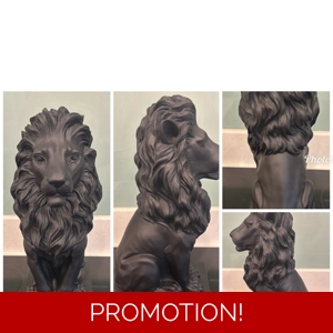 latex Mould for making this Proud Lion Statue