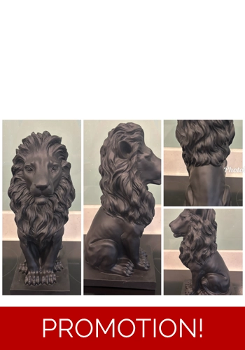 latex Mould for making this Proud Lion Statue