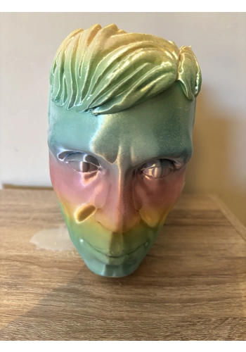 Latex mould for making this Peeky Blinders garden pot