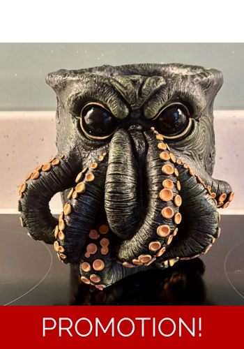 Latex Mould for making this Unique Octopus Pot