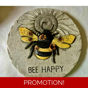 latex mould for making this Lovely Bee Stepping stone