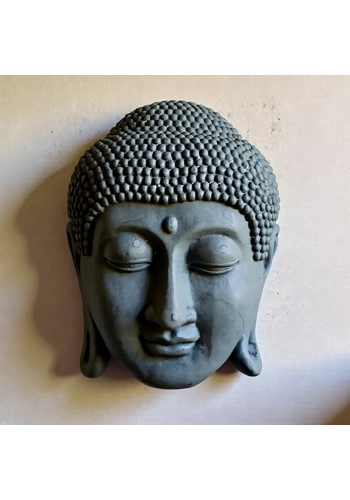 Stunning large buddha head plaque