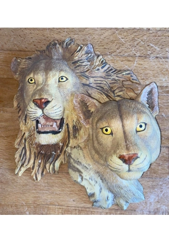 latex Mould for making this stunning Lion Plaque