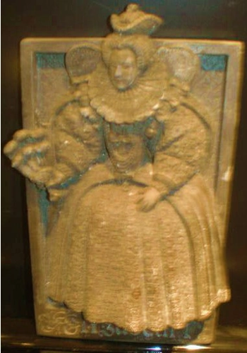 Queen Elizabeth 1 plaque