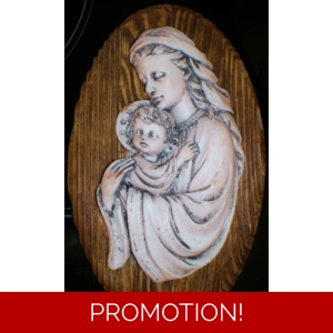 Mother and baby plaque