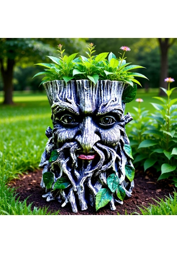 Latex Mould for making this stunning Tree Man pot
