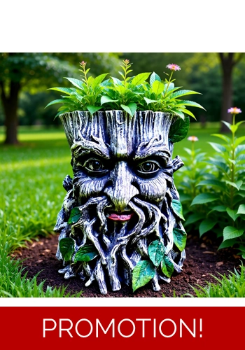 Latex Mould for making this stunning Tree Man pot
