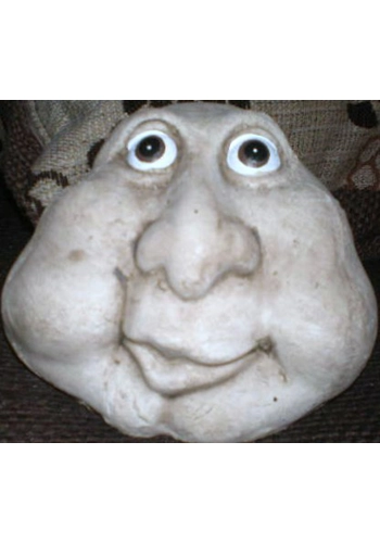 Muddled Stone Face man