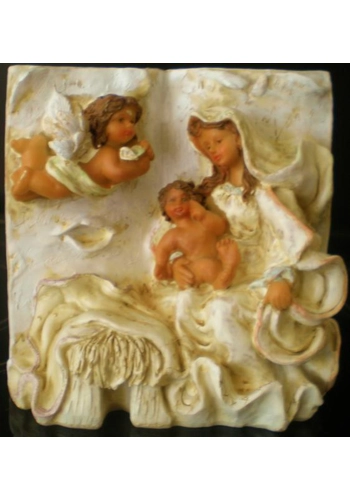 Mum Baby and Cherub Scene