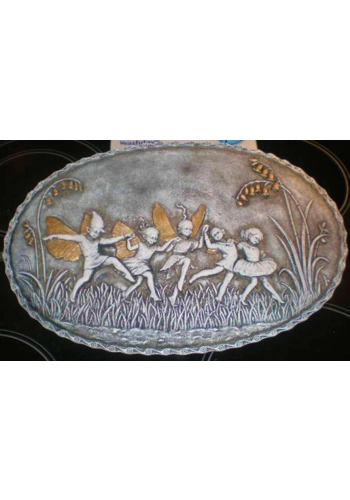 Oval Pixie Wall Plaque