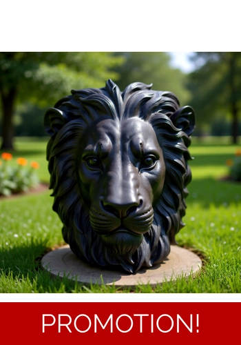 Latex mould for making this stunning Lion Planter