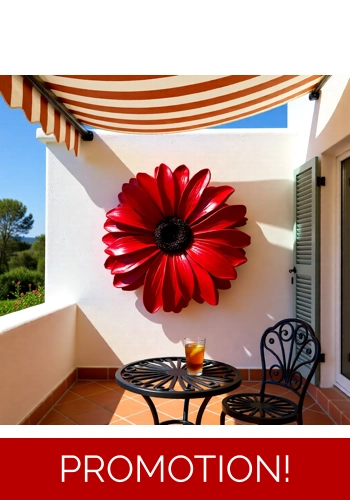 Latex Mould for making this Flower wall feature