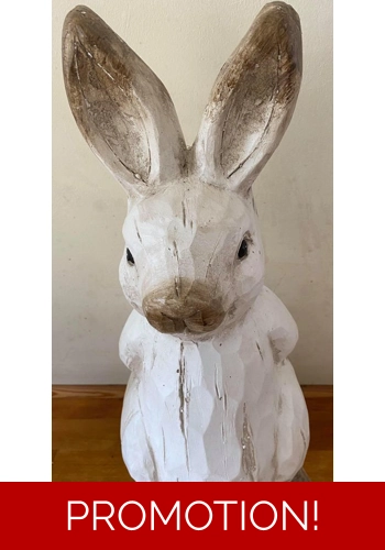 Latex mould for making this lovely rustic style rabbit