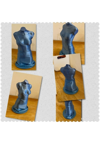 Latex mould for making this classic shawled lady