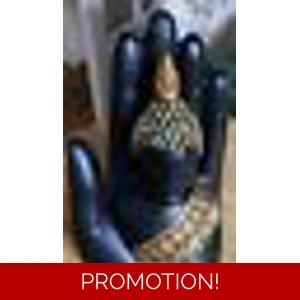 latex mould for making this Buddha Themed statue