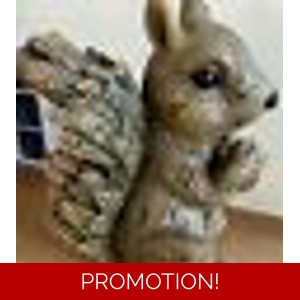 latex mould for making this Large Squirrel