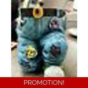 Latex mould for making this Lovely Jeans style pot