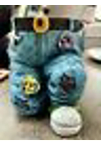 Latex mould for making this Lovely Jeans style pot