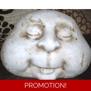 Sleepy stoneface man