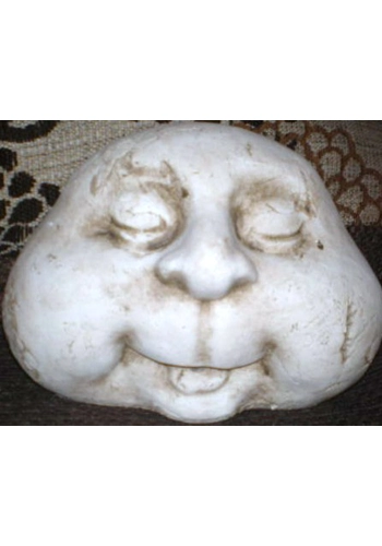 Sleepy stoneface man